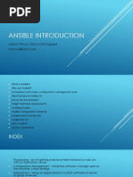 ANSIBLE Introduction