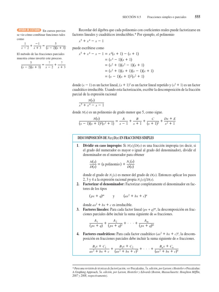 ACCIONES Calculo 1 de Una Variable - Larson 9na Edi-2 | PDF | Métodos y ...