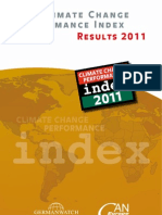 Climate Change Performance Index 2011