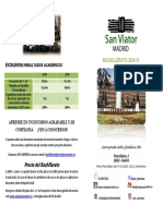 Folleto Informativo Bachillerato San Viator Madrid (2019-20)