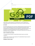 What Is GST Audit - 2