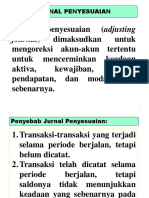 Jurnal Penyesuaiam Dan Neraca Lajur - Jasa