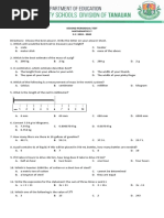 2ND Periodical Test G7 Math