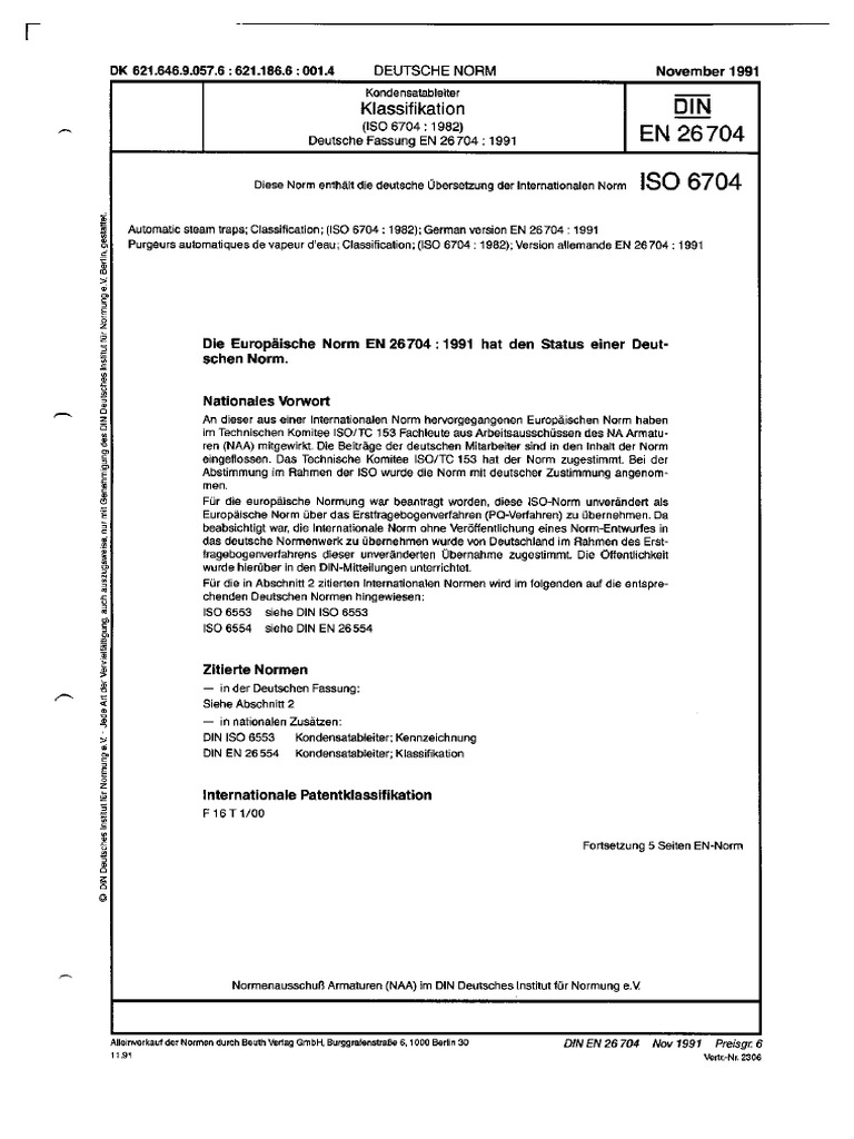 Iso 6704 - 1982 | PDF