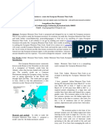 Invitation To Study The European Monsoon by Inventing The European Monsoon Time Scale