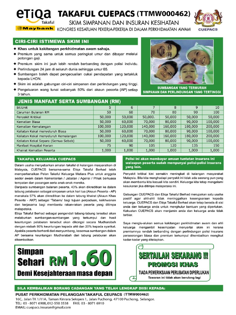 Takaful Cuepacs Risalah PDF  PDF