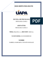 Tarea 3 de Psicologia Clinica I