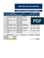 Metodos de Valuación PEPS UEPS Y PROMEDIO - 0