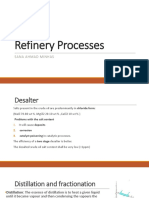 Refinery processes (lecture 10 and 11)