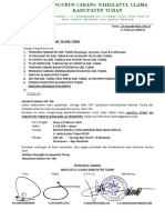 PCNU - Surat (89.PC.A.II.L.14.XII.2019) - UNDANGAN LAILATUL IJTIMA' PDF