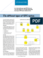 Different Types of UPS's