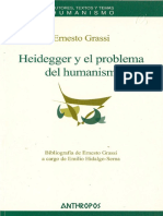 Grassi, Ernesto. - Heidegger y El Problema Del Humanismo (2006)