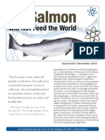 GE Salmon Will Not Feed The World