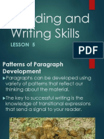 Writing Skills: Descriptive Paragraphs and Defining Concepts