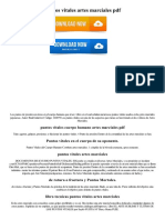 Dokumen - Tips - Puntos Vitales Artes Marciales PDF Las Artes Marciales Son Conocidos Como Golpes 1