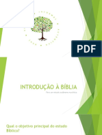 Introducao A Biblia Aula 1