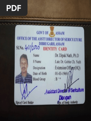 Employee ID card