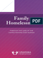 Family Homelessness UNANIMA Report