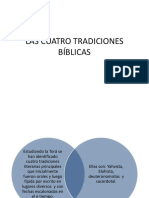 Las Cuatro Tradiciones Bíblicas