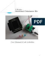 Colorimeter Kit User Manual