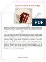 Receta de Bizcocho Red Velvet PDF