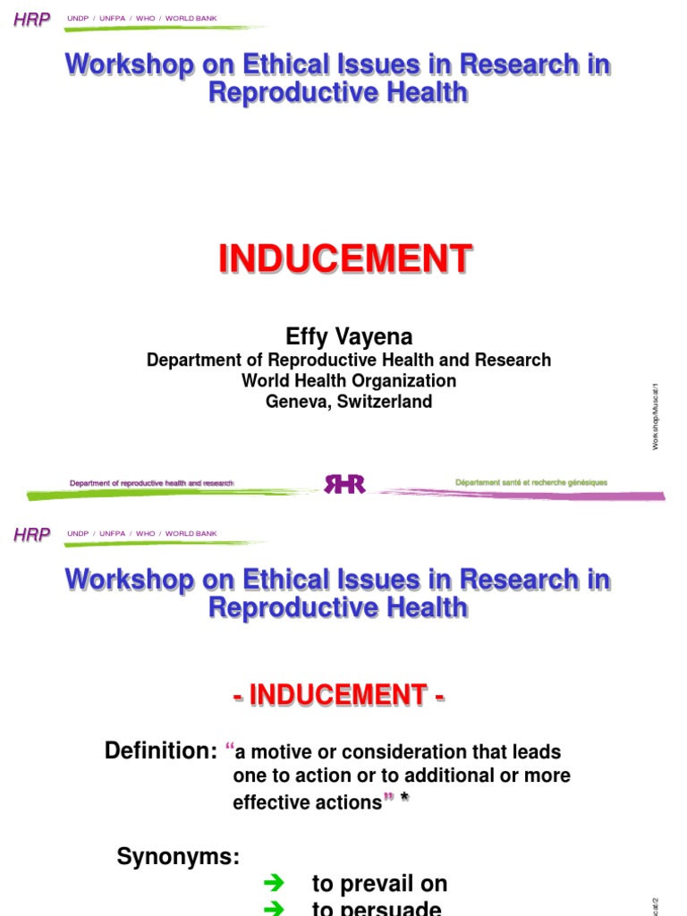 INDUCEMENT | PDF
