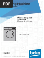 Manual Masina de Spalat Beko Slim 7 KG