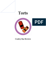 Conley Bar Review Torts