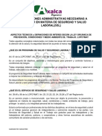 PROPUESTA EN MATERIA DE SEGURIDAD INDUSTRIAL AMBIENTAL E HIGIENE OCUPACIONAL