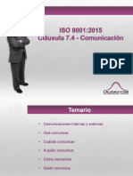 ISO 9001-2015 Comunicación PDF