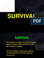 Materi SURVIVAL