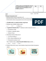 Evaluasi Lembar Penilain K2ST4PB 5