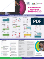 Calendario Escolar Cobaem 2019-2020 PDF