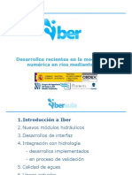 Desarrollos recientes en la modelización numérica en ríos mediante Iber