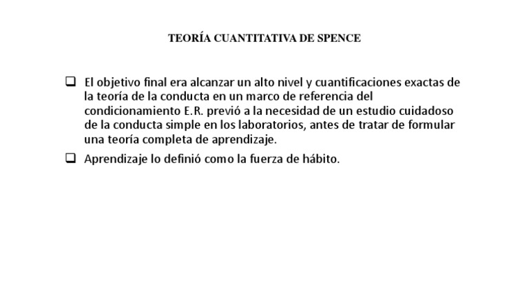 Teoría Cuantitativa de Spence PDF