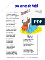 Versos Natal - Blog