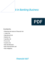 Unit 2 Risk in Banking Business