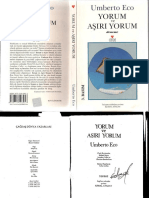 Umberto Eco - Yorum Ve Aşırı Yorum PDF
