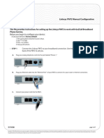 Linksys PAP2 Manual Configuration
