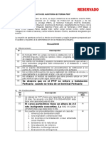 Acta de Auditoria Externa Ip Punta Dorada