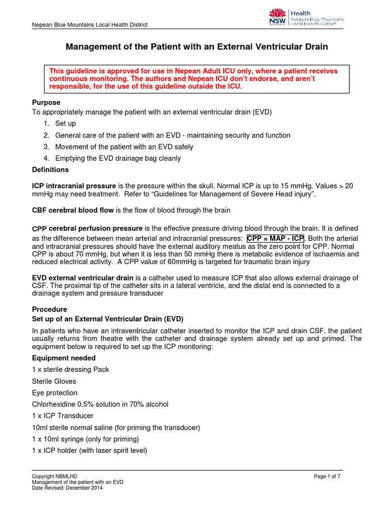 Management of The EVD | PDF | Science & Mathematics