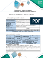 Guía de ruta y avance de ruta para la realimentación - Fase 2 - Comunidades Solidarias