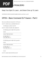 BD Com Switch-Basic Configuration Commands | PDF | Port (Computer ...