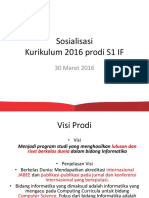 Sosialisasi Kur 2016 S1 IF 2016 03 30 PDF