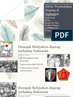 Akhir Pendudukan Jepang di Indonesia