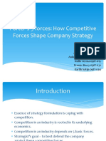 Porter's 5 Forces: How Competitive Forces Shape Company Strategy /TITLE