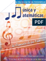 Musica y Matematicas.