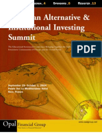 European Alternative & Institutional Investing Summit | EurOrient -- Ron Nechemia