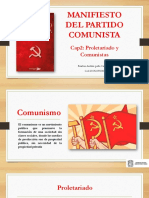Manifestó Del Partido Comunista