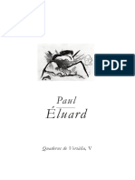 Quadern Versalia Sobre Paul Eluard